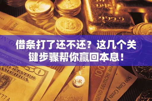 北京借条打了还不还？这几个关键步骤帮你赢回本息！