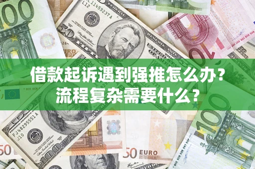 北京借款起诉遇到强推怎么办？流程复杂需要什么？