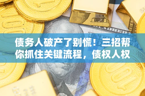 北京债务人破产了别慌！三招帮你抓住关键流程，债权人权益不再缩水